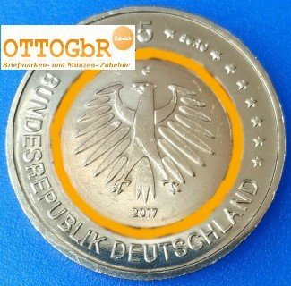 5 Euro Münze BRD 2018 Subtropische Zone ST