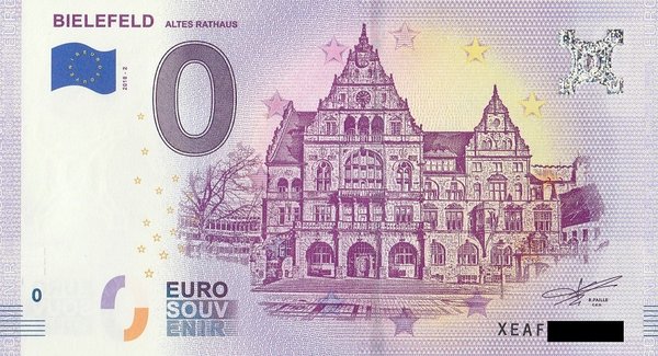 0 Euro Schein - Altes Rathaus Bielefeld 2018 2