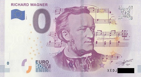 0 Euro Schein - Richard Wagner 2018 1