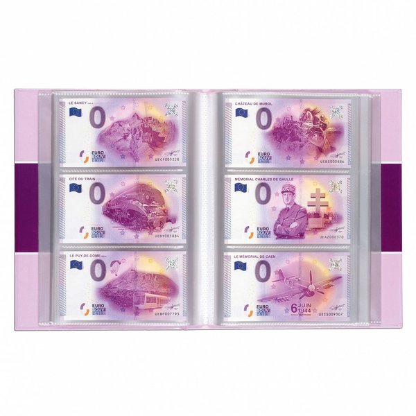 Leuchtturm Album für 420 Euro Souvenir- Banknoten 0 Euro Scheine 349260