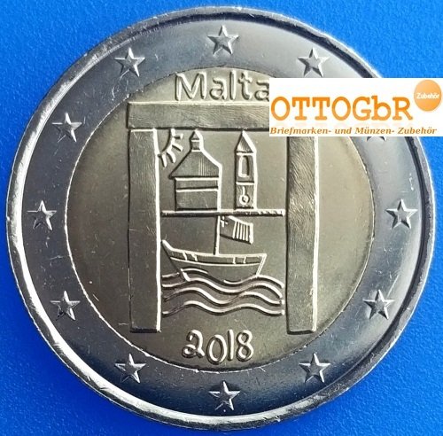 2 Euro Sondermünze Malta 2018 Kulturelles Erbe
