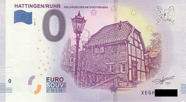 0 Euro Schein - Hattingen / Ruhr 19-1