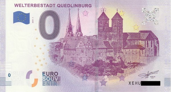 0 Euro Schein - Welterbestadt Quedlinburg 19-1