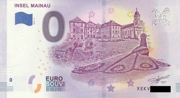 0 Euro Schein - Insel Mainau 2019-2