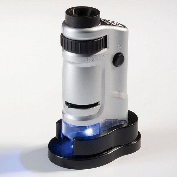 Leuchtturm Zoom-Mikroskop mit LED 20- bis 40-fach 305995