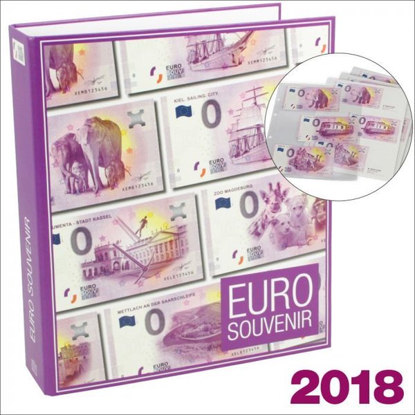 Safe Souvenirschein Sammelalbum 2018 für 0 Euro Scheine Vordruckalbum DE