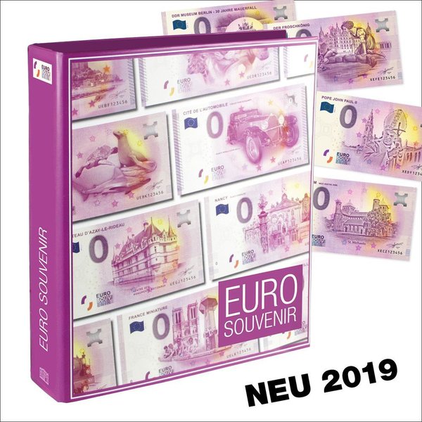 Safe Souvenirschein Sammelalbum 2019 für 0 Euro Scheine Vordruckalbum DE 3103