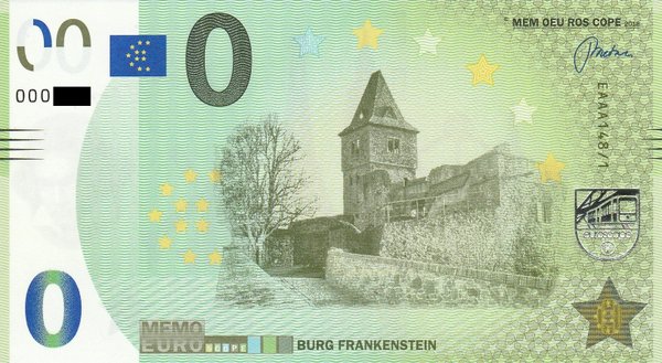 MEMOEURO Schein Burg Frankenstein 148/1
