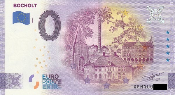 0 Euro Schein - Bocholt 2020-1 XEMQ