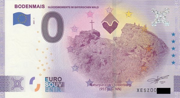 0 Euro Schein - Bodenmais 2021-1 XESZ