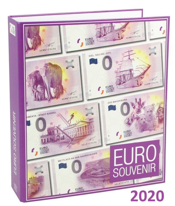 Safe Souvenirschein Sammelalbum 2020 für 0 Euro Scheine Vordruckalbum DE 3104