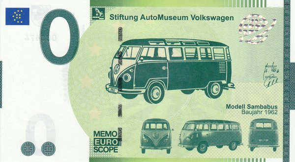 MEMOEURO Schein AutoMuseum Volkswagen EAAB 32/2