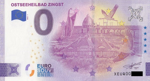 0 Euro Schein - Ostseeheilband Zingst 2022-1 XEUQ