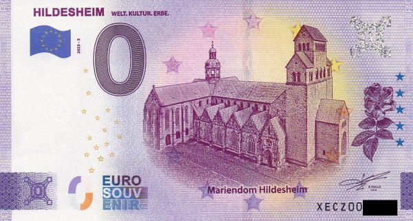 0 Euro Schein - Hildesheim 2023-3 XECZ