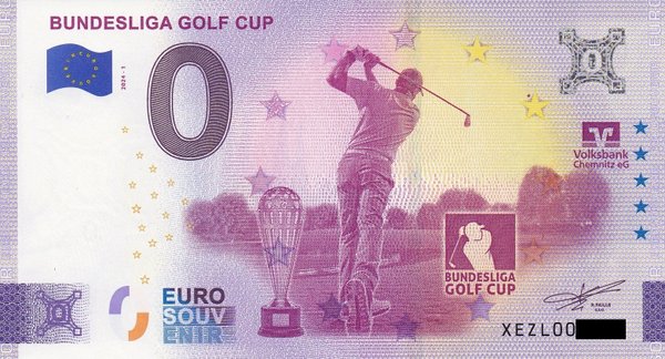 0 Euro Schein - Bundesliga Golf CUP 2024-1 XEZL